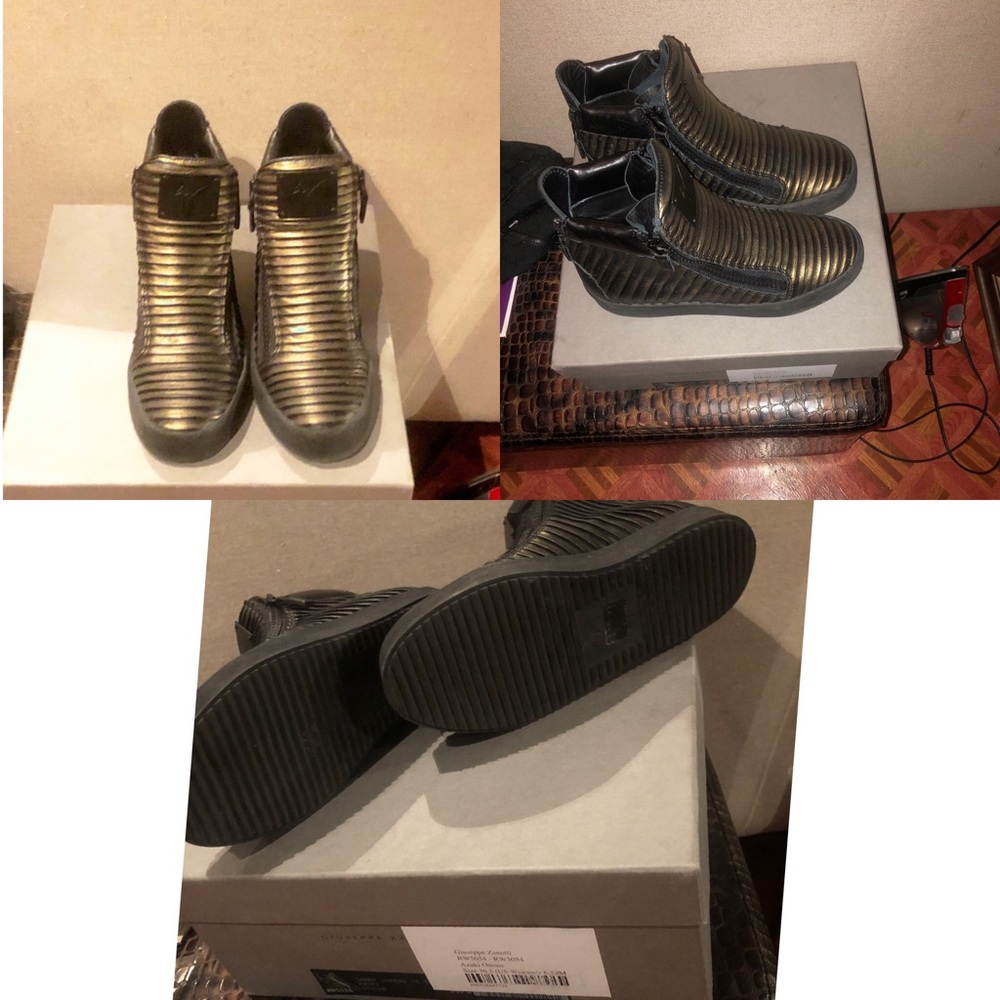 WORN ONCE! Giuseppe Zanotti sneakers.
